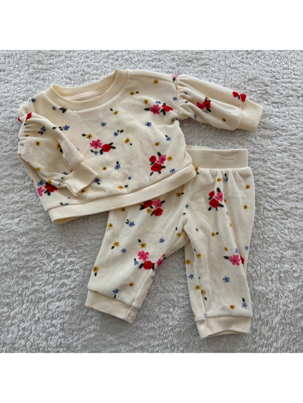 0-3m Floral Set